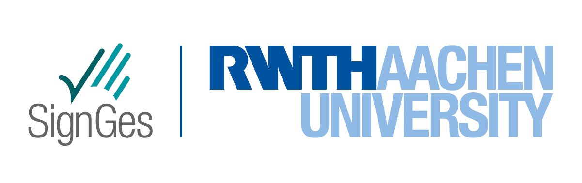 Logo SignGes  - RWTH Aachen